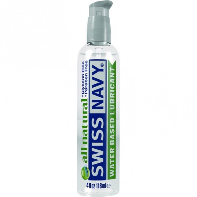 Лубрикант SWISS NAVY All Natural гипоаллергенный 4oz/118 мл. SNAN4 Лубрикант SWISS NAVY All Natural гипоаллергенный 4oz/118 мл. SNAN4