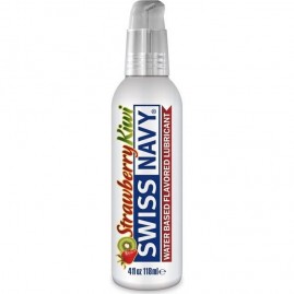 Лубрикант SWISS NAVY Strawberry Kiwi Flavored Lubricant со вкусом клубники и киви 4oz/118 мл.