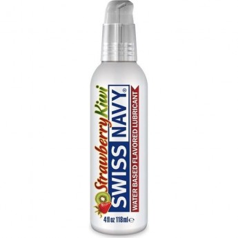 Лубрикант SWISS NAVY Strawberry Kiwi Flavored Lubricant со вкусом клубники и киви 4oz/118 мл.