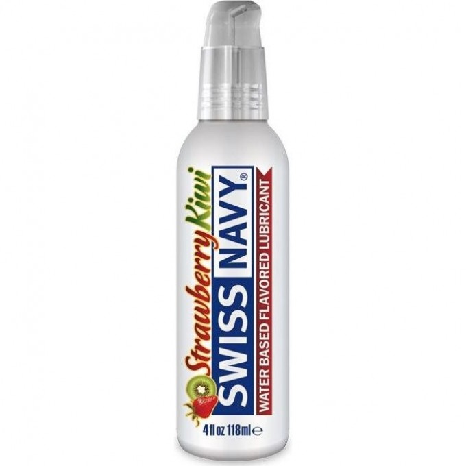 Лубрикант SWISS NAVY Strawberry Kiwi Flavored Lubricant со вкусом клубники и киви 4oz/118 мл. SNFSK4 Лубрикант SWISS NAVY Strawberry Kiwi Flavored Lubricant со вкусом клубники и киви 4oz/118 мл. SNFSK4