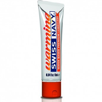 Лубрикант SWISS NAVY Warming Lubricant с разогревающим эффектом 10 мл.