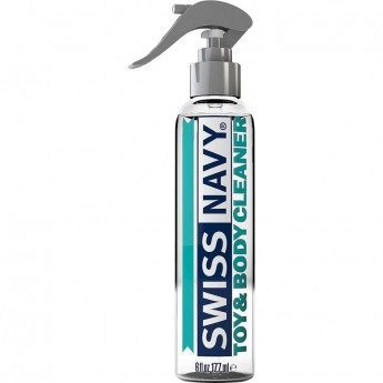 Очищающий спрей SWISS NAVY TOY & BODY Cleaner для игрушек и тела 177 мл.